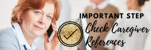 Check Caregiver References