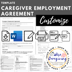 caregiver employment agreement template-wisecaregiving.com