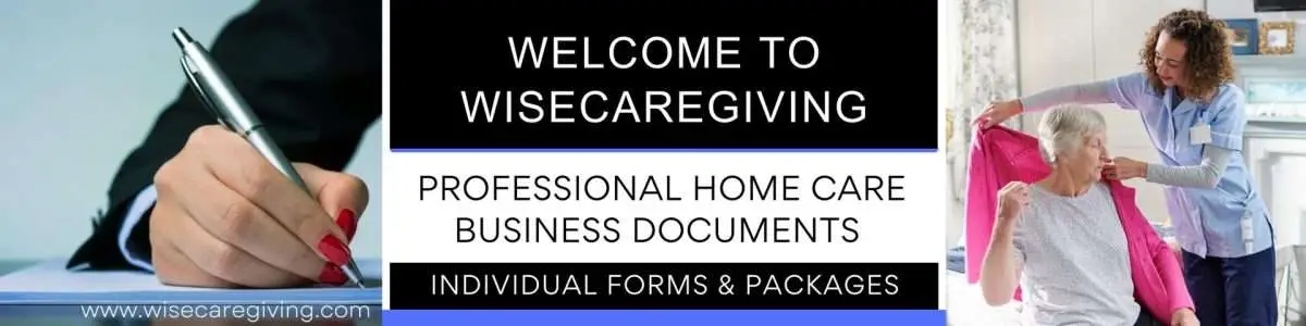 home care forms and document templates