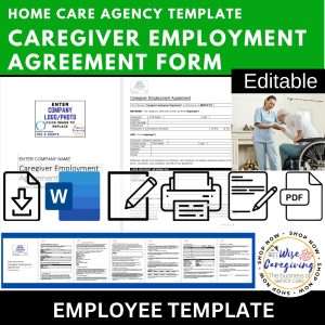 caregiver employment agreement template