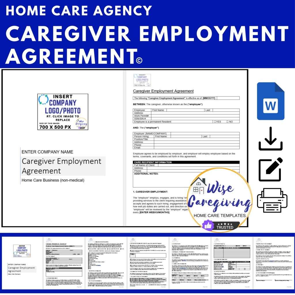 caregiver-employment-agreement-template