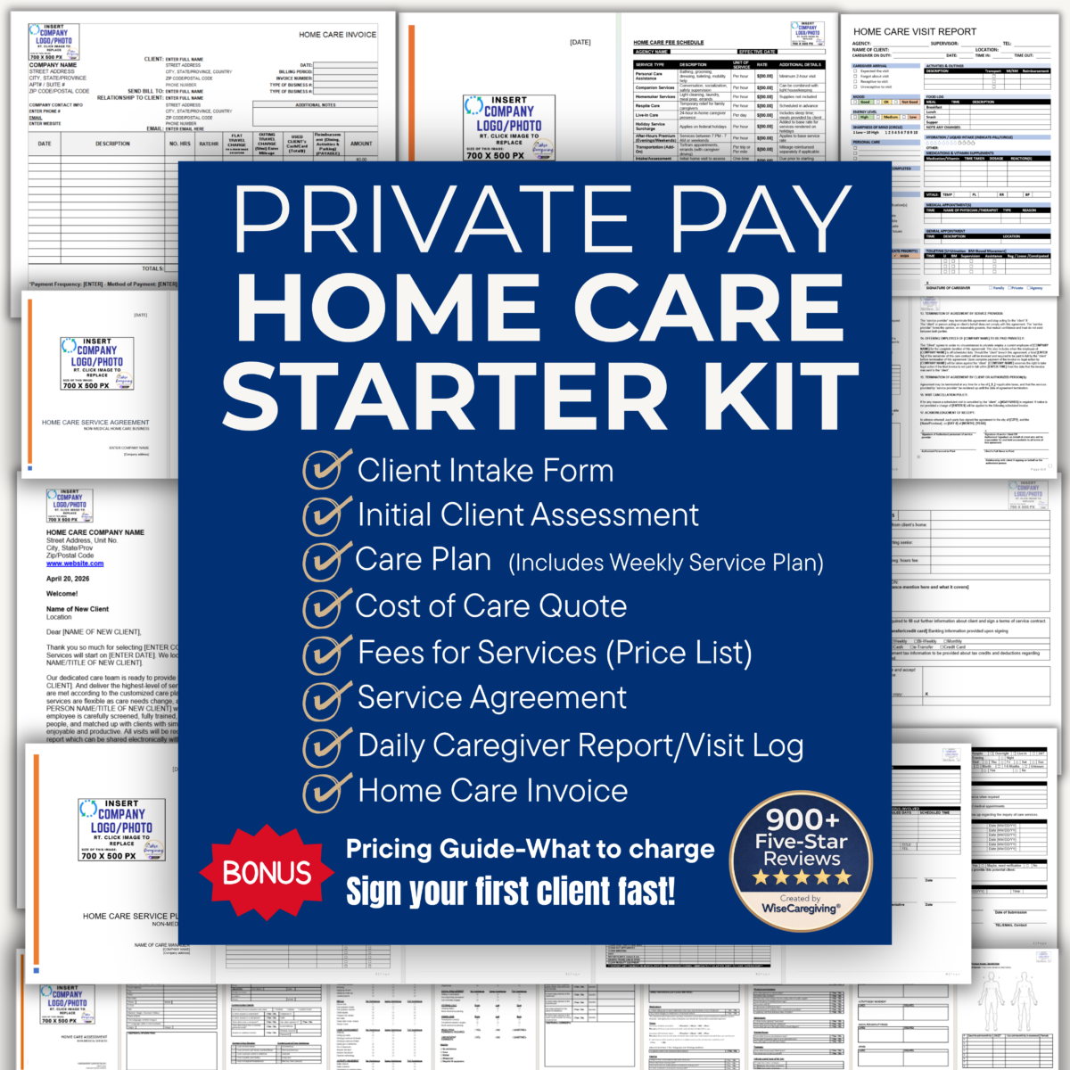 Private Pay Non-Medical Home Care Business Starter Kit